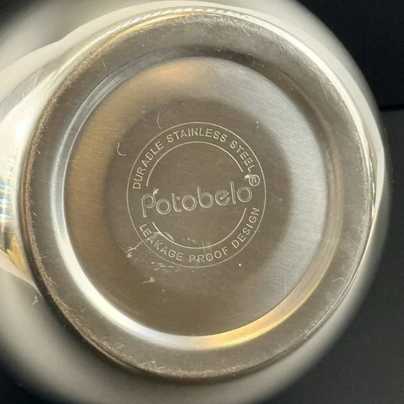 Potobelo Italia Stainless Steel Teapot Kettle 1L 1Qt Mirror Finish Chain Lid - Picture 5 of 10